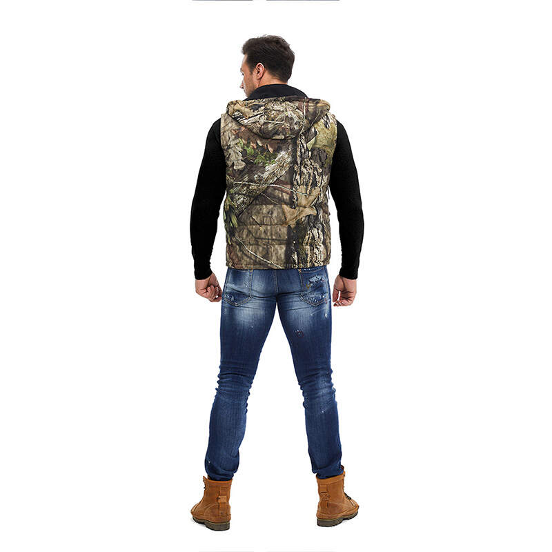 Men's Camouflage Long Range Hunting Electric Heated Vest